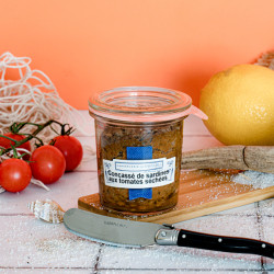 Concassé de sardines aux tomates séchées 100G